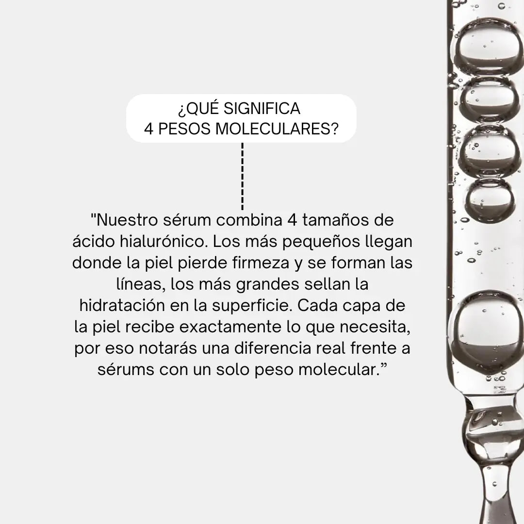 Sérum Hidro-Rellenador 3% Ácido Hialurónico + Péptidos