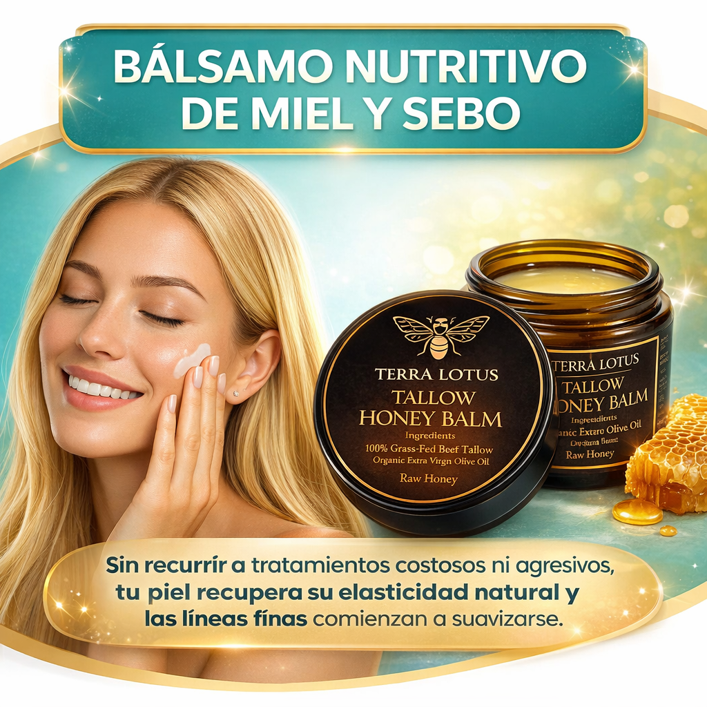 Bálsamo Nutritivo de Miel y Sebo