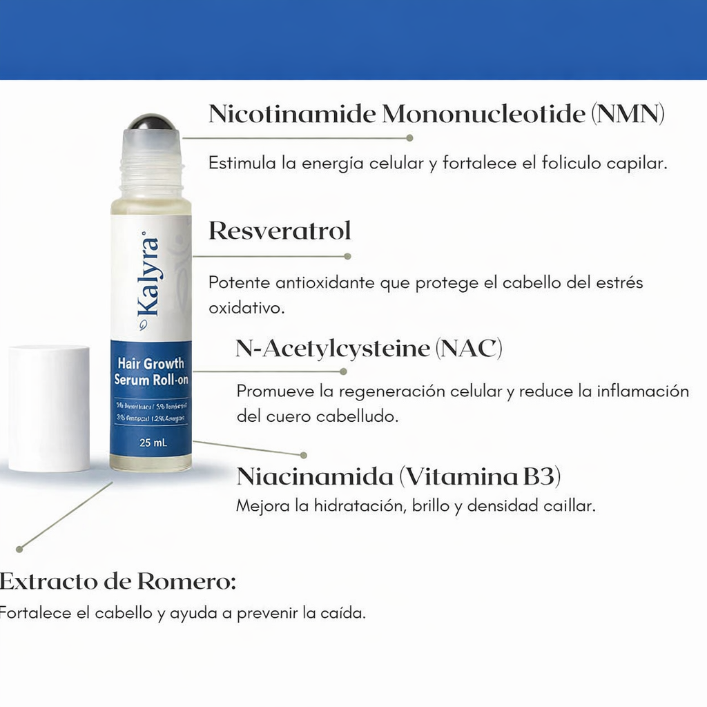 Kalyra Roll-On – Cuidado capilar natural