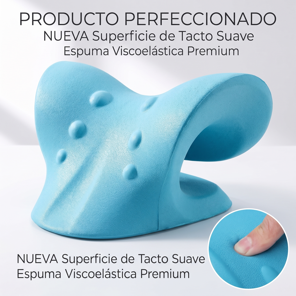 Almohada cervical quiropráctica