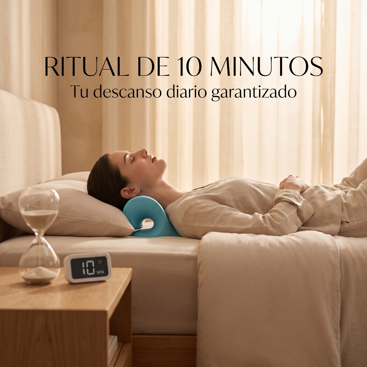 Almohada cervical quiropráctica